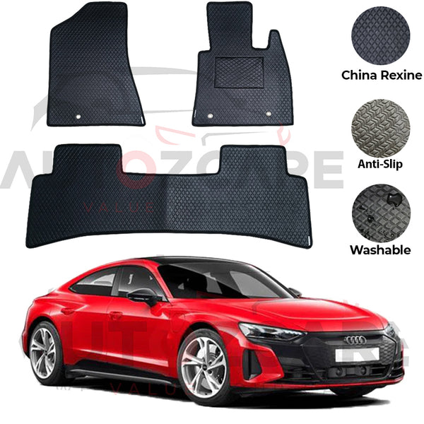 Audi E-Tron GT China Rexine Floor Mat 4PCS - Model 2021-2025