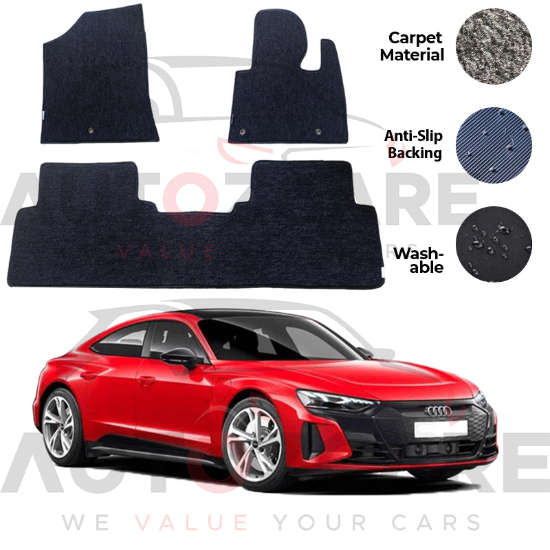 Audi E-Tron GT Genuine Fitting Carpet Floor Mat 4PCS - Model 2021-2025