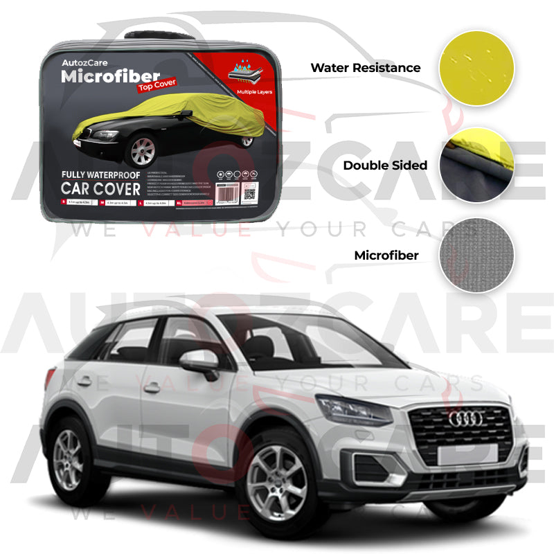 Audi Q2 Microfiber Car Top Cover - Model 2017-2018