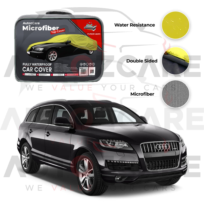 Audi Q7 Microfiber Car Top Cover - Model 2005-2015