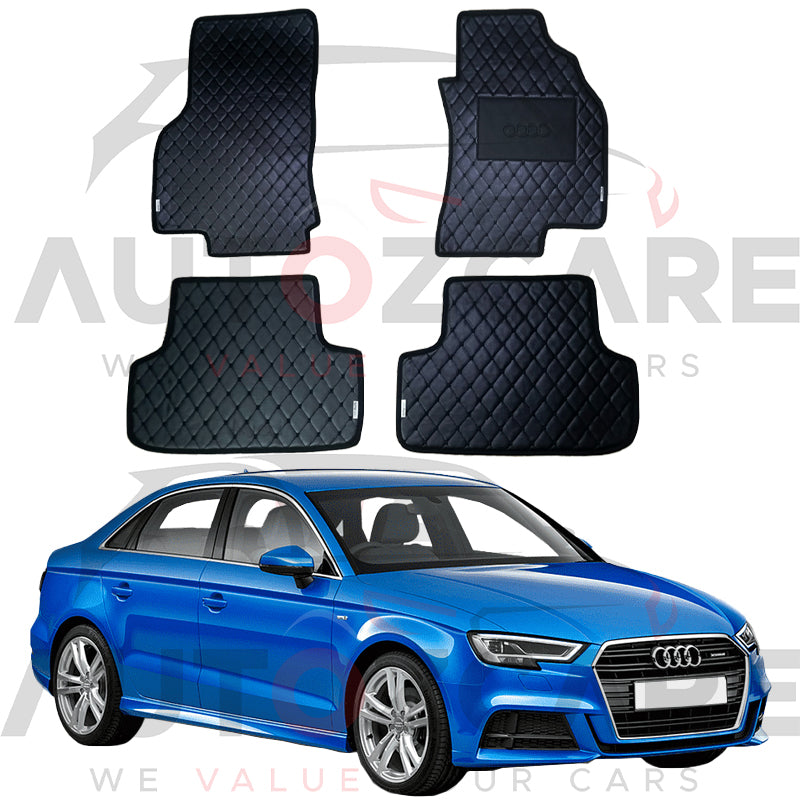 Audi A3 7D Floor Mat ( Flat Style ) 4PCS - Model 2012-2020