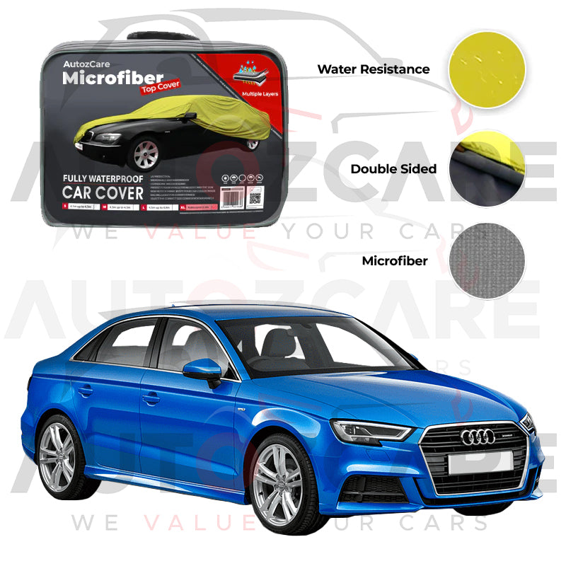Audi A3 Microfiber Car Top Cover - Model 2012-2020