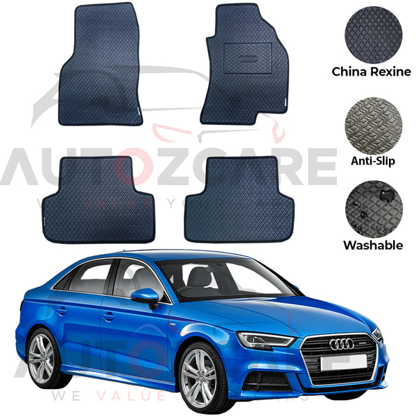 Audi A3 China Rexine Floor Mat 4PCS - Model 2012-2020