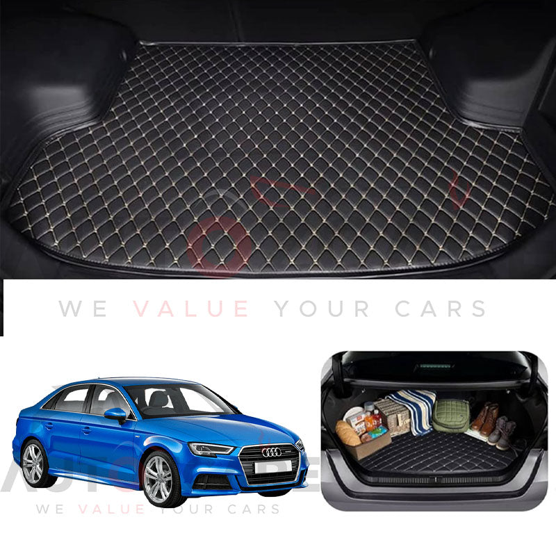 Audi A3 7D Custom Car Trunk Mat - Model 2012-2020