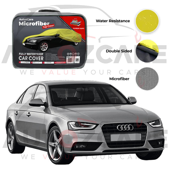 Audi A4 Microfiber Car Top Cover - Model 2008-2016