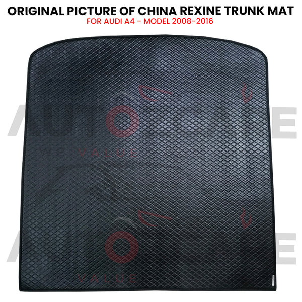 Audi A4 China Rexine Custom-Size Trunk Mat - Model 2008-2016