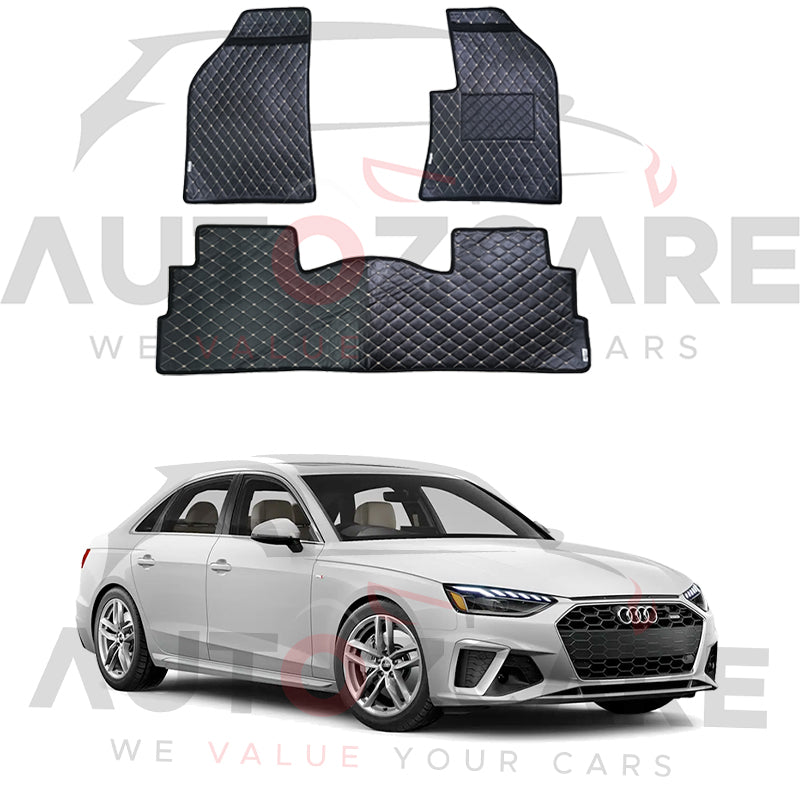 Audi A4 7D Floor Mat ( Flat Style ) 4PCS - Model 2017-2025