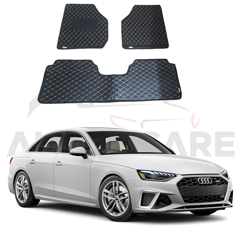 Audi A4 7D Floor Mat ( Flat Style ) 3PCS - Model 2017-2025