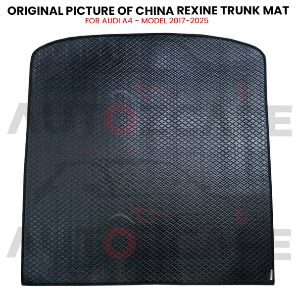 Audi A4 China Rexine Custom-Size Trunk Mat - Model 2017-2025