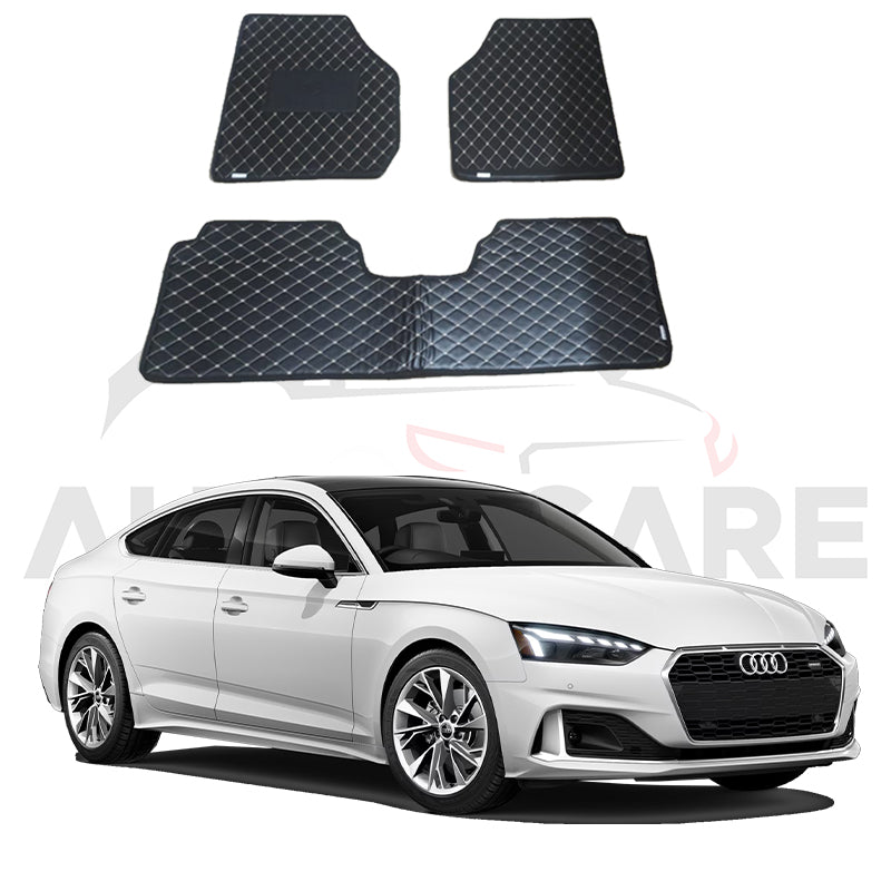 Audi A5 7D Floor Mat ( Flat Style ) 3PCS - Model 2017-2024