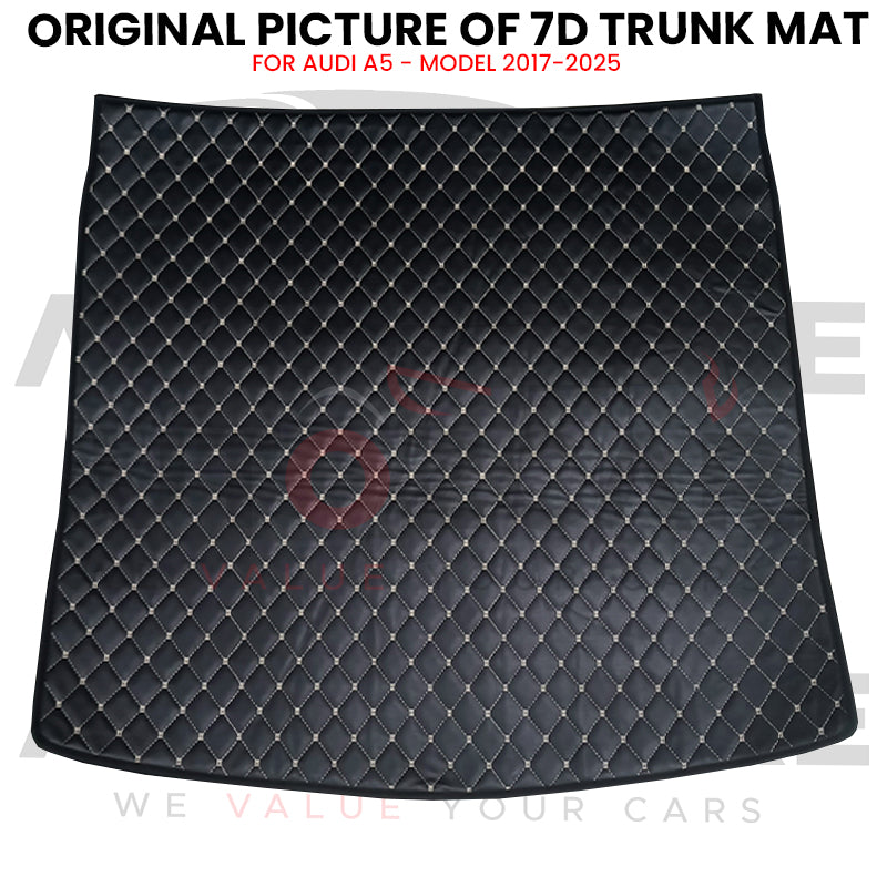 Audi A5 7D Custom Car Trunk Mat - Model 2017-2025