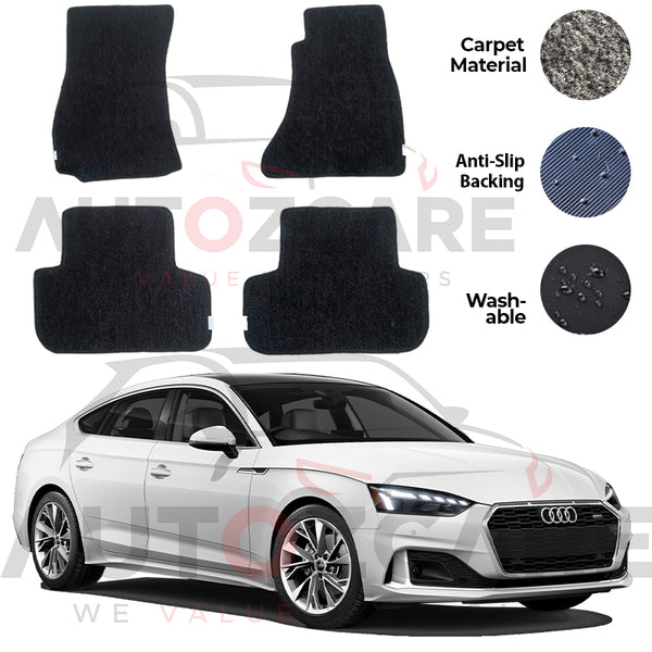 Audi A5 Genuine Fitting Carpet Floor Mat 4PCS - Model 2017-2025