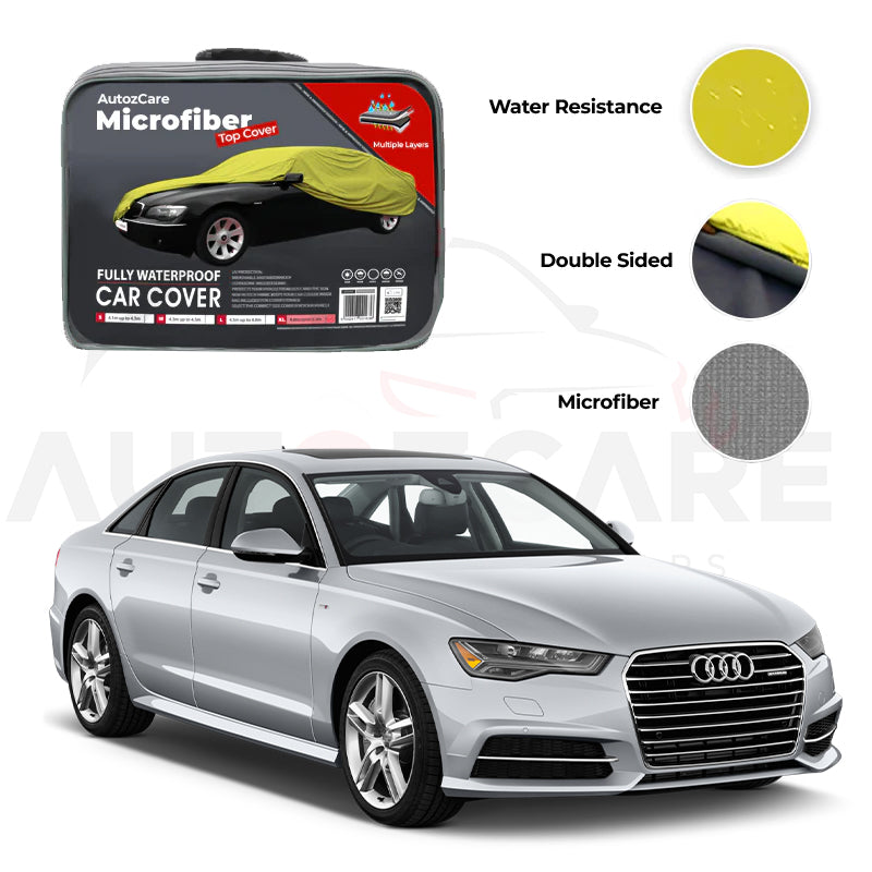 Audi A6 Microfiber Car Top Cover - Model 2011-2018