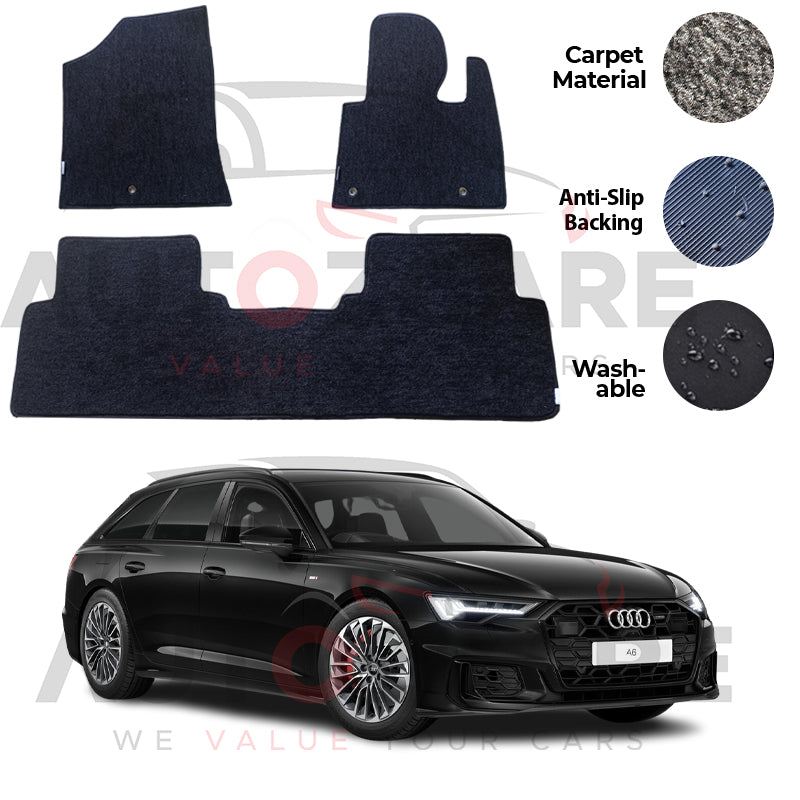 Audi A6 Genuine Fitting Carpet Floor Mat 4PCS - Model 2019-2025