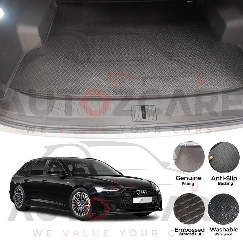 Audi A6 China Rexine Custom-Size Trunk Mat - Model 2019-2025