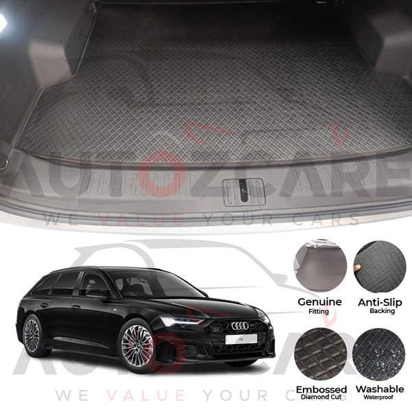 Audi A6 China Rexine Custom-Size Trunk Mat - Model 2019-2025