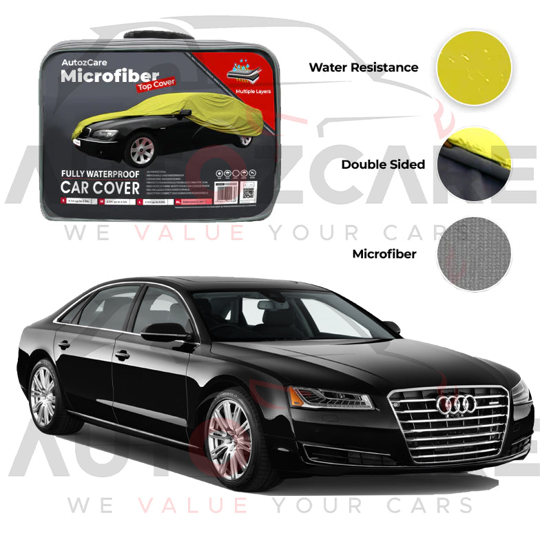 Audi A8 Microfiber Car Top Cover - Model 2009-2025