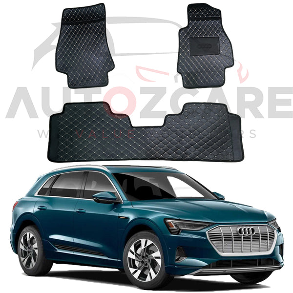 Audi E-Tron 7D Floor Mats ( Flat Style ) - Model 2020-2024