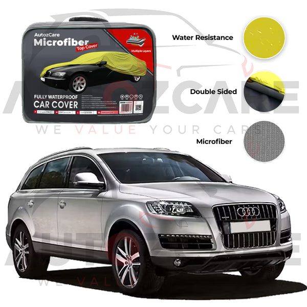 Audi Q7 Microfiber Car Top Cover - Model 2005-2015