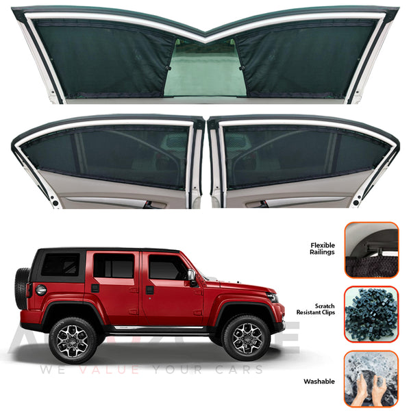 BAIC BJ40 Custom Car Sliding Curtains - Model 2020-2025