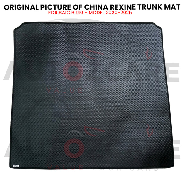 BAIC BJ40 China Rexine Custom-Size Trunk Mat - Model 2020-2025