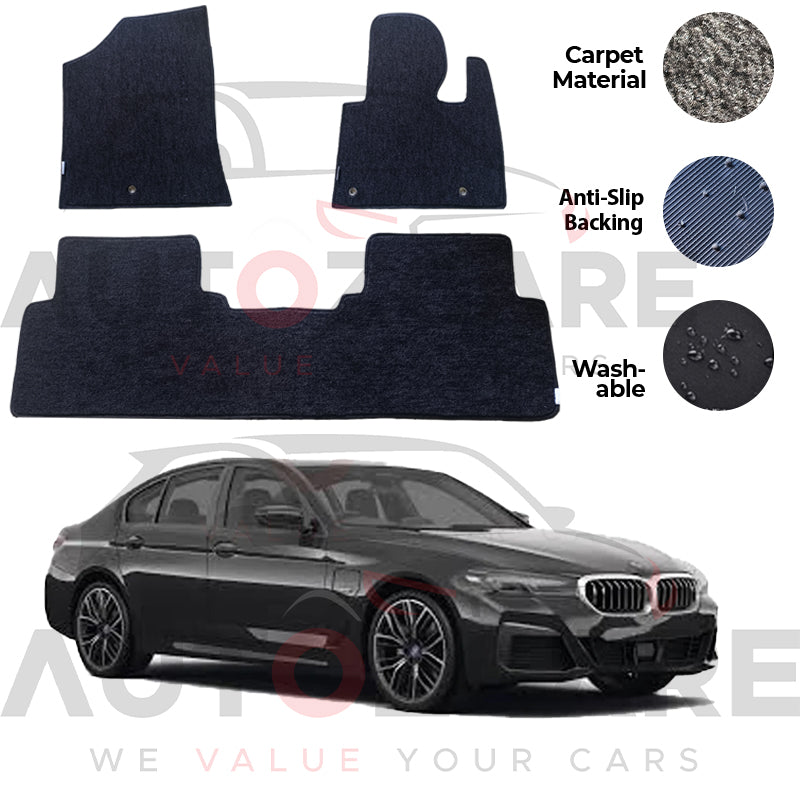 BMW Genuine Fitting Carpet Floor Mat 3PCS - Model 2022