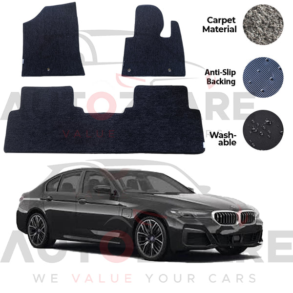 BMW Genuine Fitting Carpet Floor Mat 3PCS - Model 2022