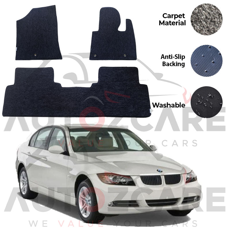 BMW 3 Series Genuine Fitting Carpet Floor Mat 3PCS - Model 2005-2011