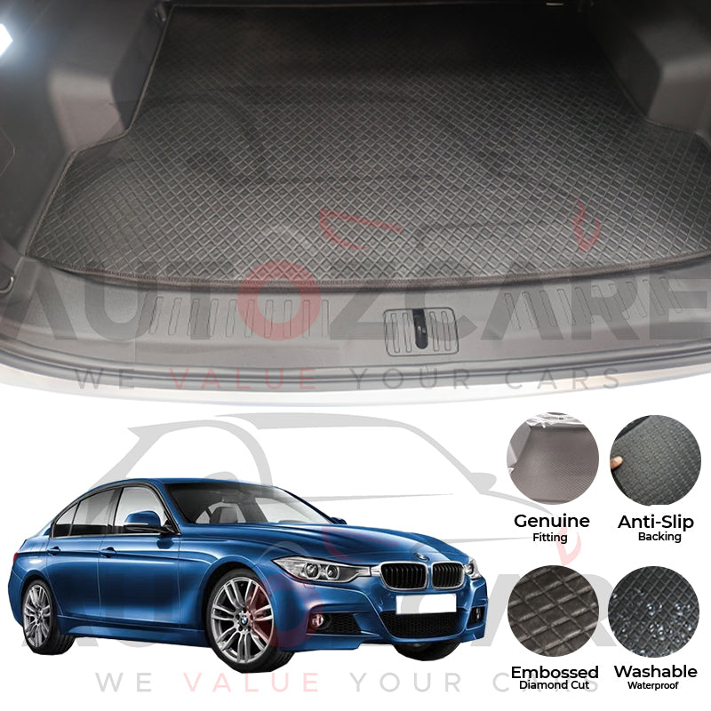 BMW 3 Series China Rexine Custom-Size Trunk Mat - Model 2012-2019