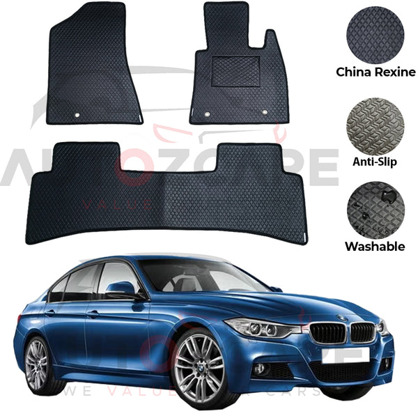 BMW 3 Series China Rexine Floor Mat 5PCS -  Model 2012-2019
