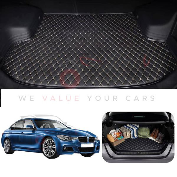 BMW 3 Series7D Custom Car Trunk Mat -  Model 2012-2019