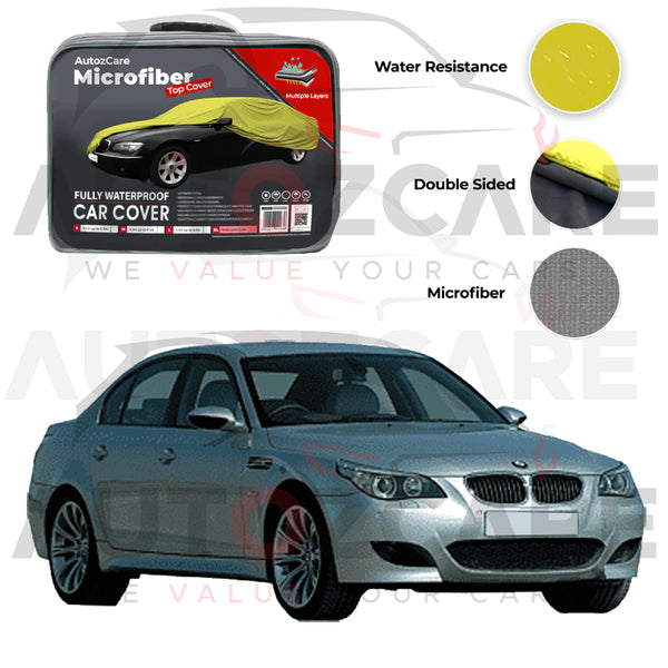 BMW 5 Series Microfiber Car Top Cover - Model 2003-2010