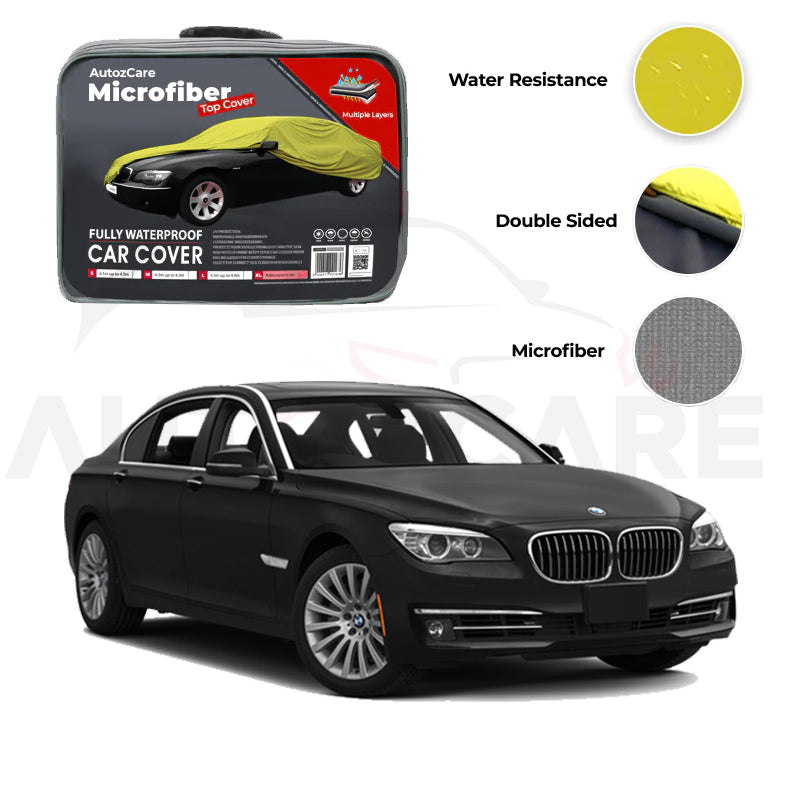 BMW 7 Series Microfiber Car Top Cover - Model 2009-2015