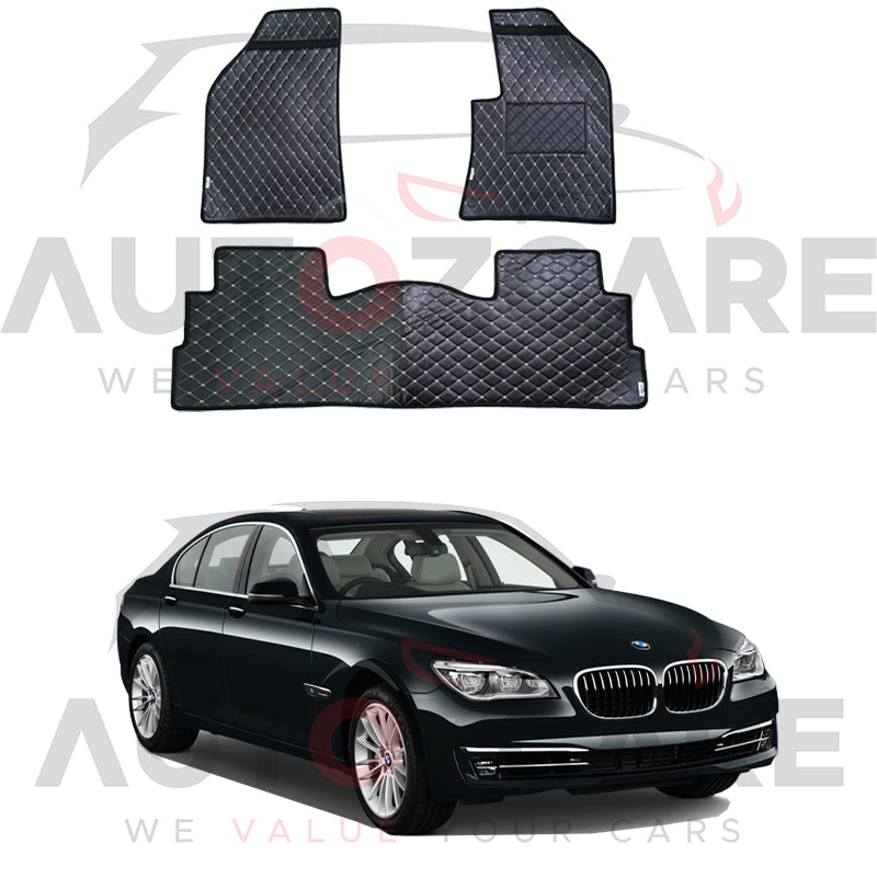 BMW 7 Series 7D Floor Mat ( Flat Style ) 5Pcs - Model 2009-2015