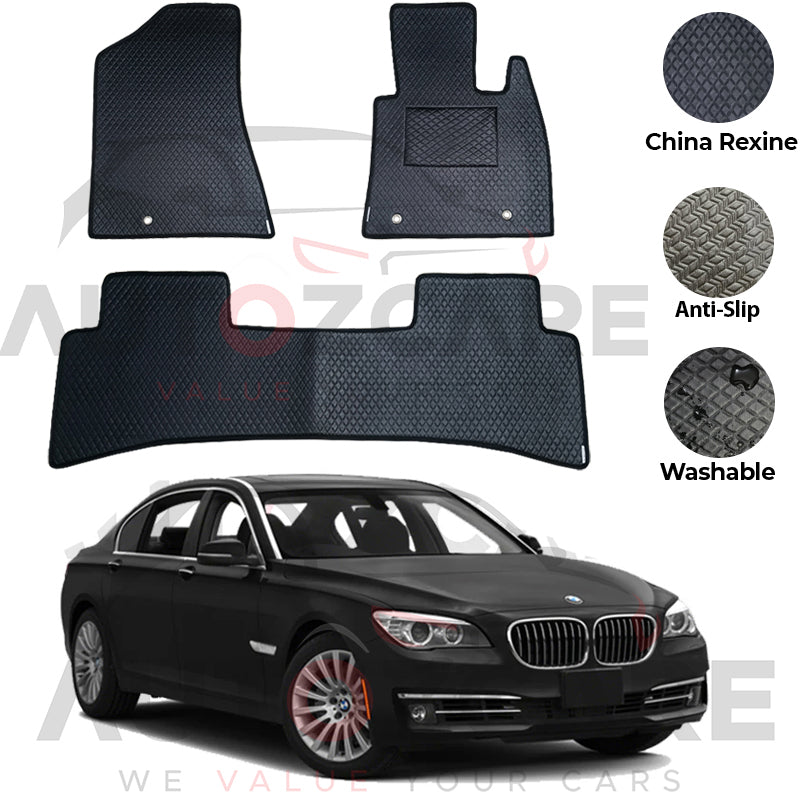 BMW 7 Series China Rexine Floor Mat 5PCS - Model 2009-2015