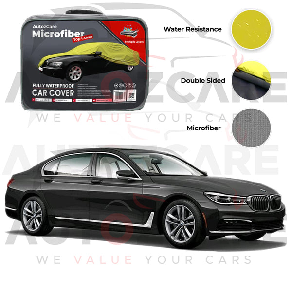 BMW 7 Series Microfiber Car Top Cover - Model 2016-2022