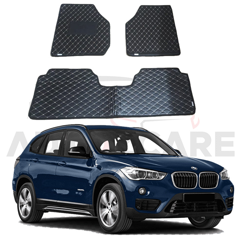 BMW X1 Series 7D Floor Mats ( Flat Style ) - Model 2016-2018