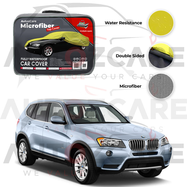 BMW X3 Microfiber Car Top Cover - Model 2005-2013