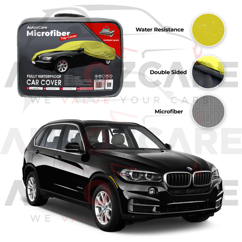 BMW X5 Microfiber Car Top Cover - Model 2012-2017