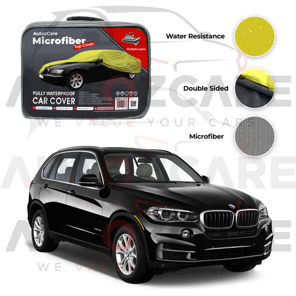 BMW X5 Microfiber Car Top Cover - Model 2012-2017