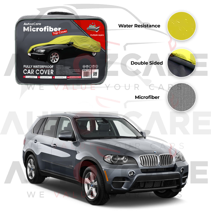 BMW X5 Microfiber Car Top Cover - Model 2013-2017