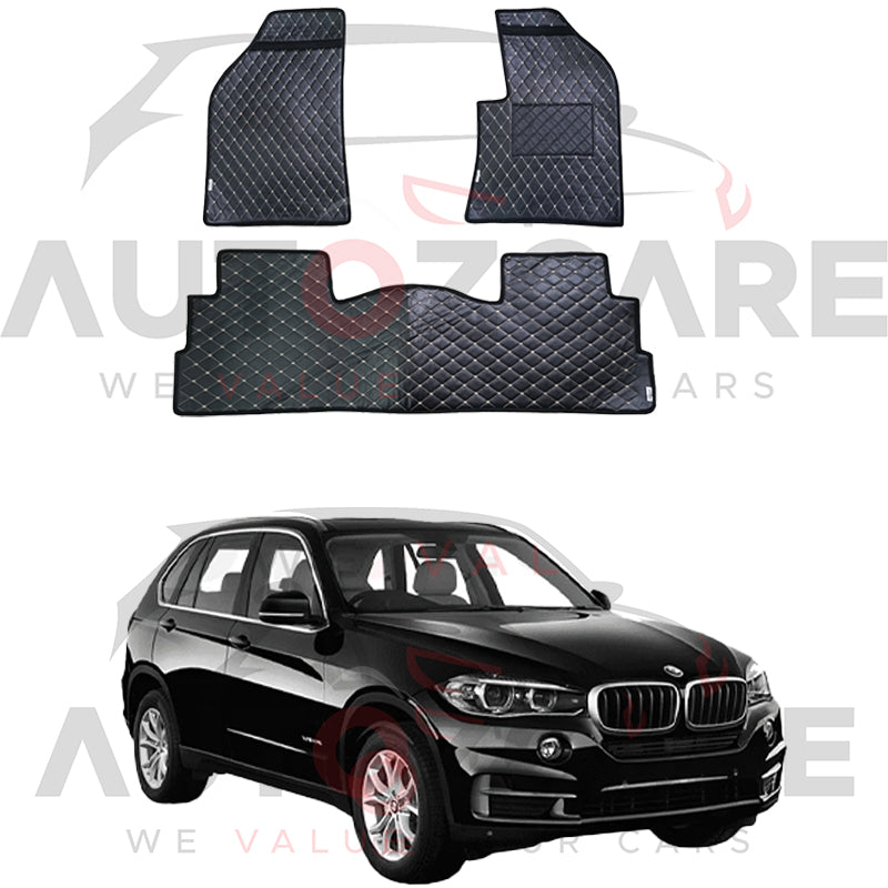 BMW X5 Series 7D Floor Mats ( Flat Style ) - Model 2013-2018