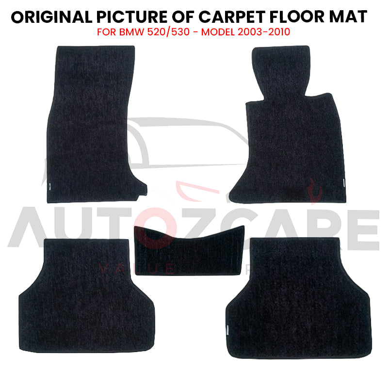 BMW 520/530 Genuine Fitting Carpet Floor Mat 5PCS - Model 2003-2010