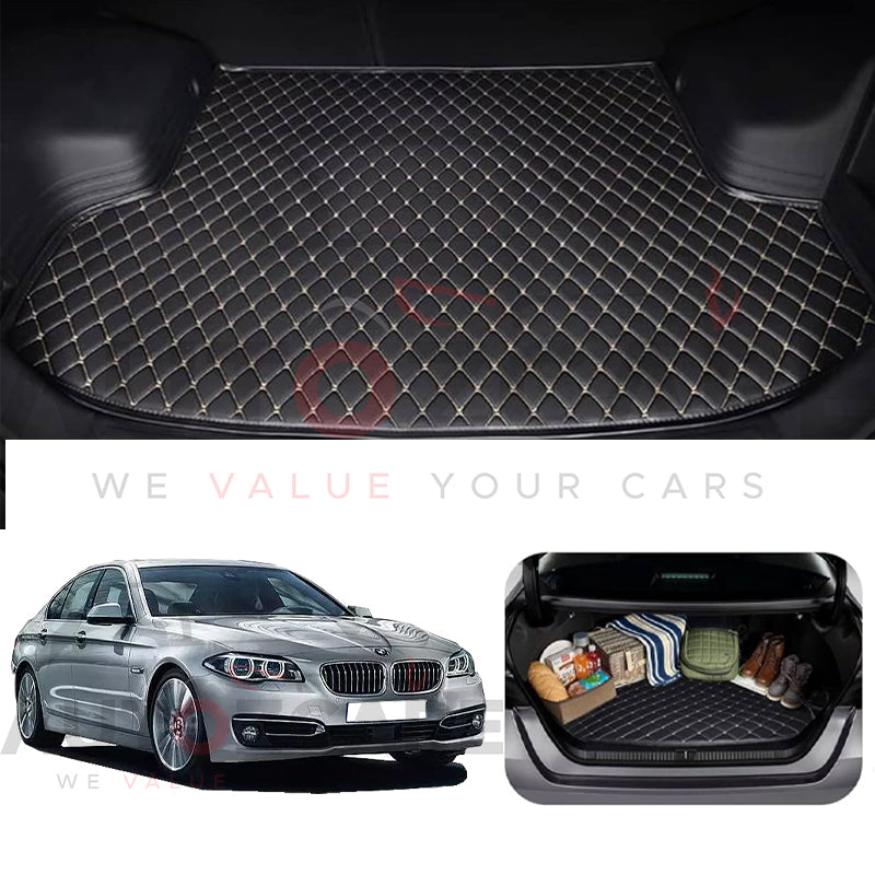 BMW 520/530 7D Custom Car Trunk Mat - Model 2011-2017