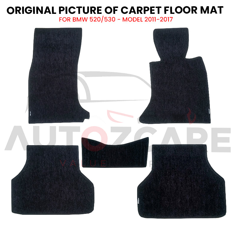 BMW 520/530 Genuine Fitting Carpet Floor Mat 5PCS - Model 2011-2017