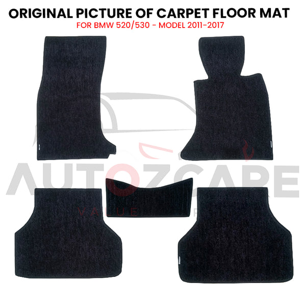 BMW 520/530 Genuine Fitting Carpet Floor Mat 5PCS - Model 2011-2017
