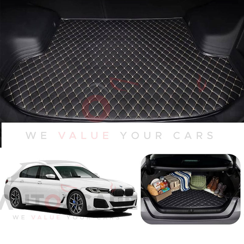 BMW 523i 7D Custom Car Trunk Mat - Model 2003-2017
