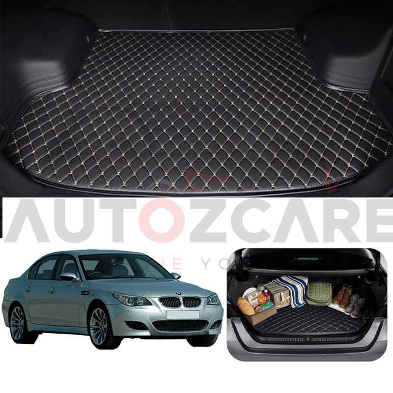 BMW 5 Series 7D Custom Car Trunk Mat - Model 2003-2010