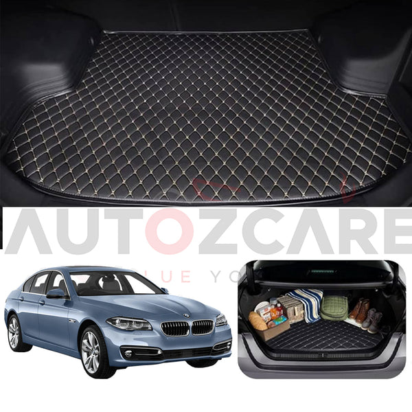 BMW 5 Series 7D Custom Car Trunk Mat - Model 2010-2018