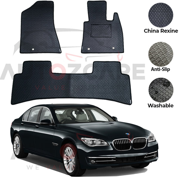 BMW 7 Series China Rexine Floor Mat 5PCS - Model 2009-2015